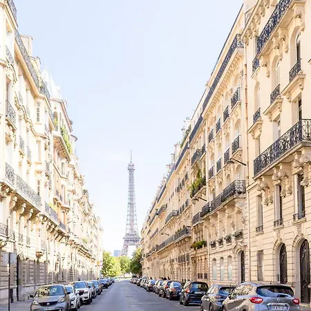 Tour Eiffel - Balcon - 16e - Calme Apartamento Paris